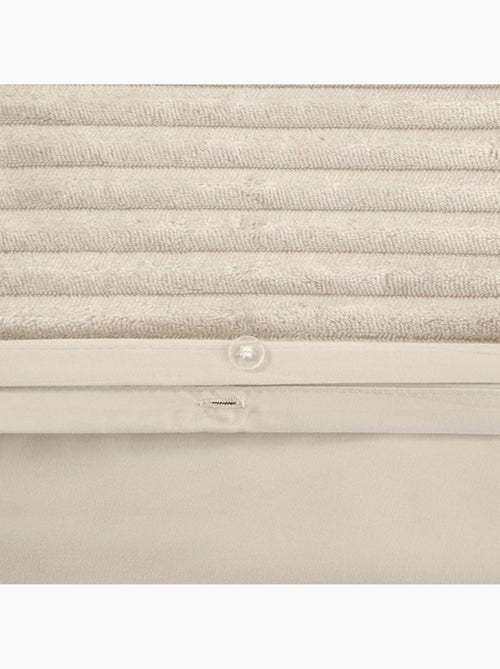 Juego de sábanas de pana de 3 piezas funda + fundas de almohada - Kiabi