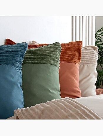Juego de sábanas de pana de 3 piezas funda + fundas de almohada