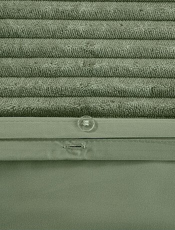 Juego de sábanas de pana de 3 piezas funda + fundas de almohada