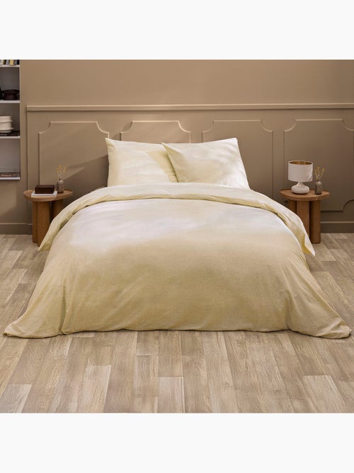 Juego de sábanas de polilina de 3 piezas, funda + fundas de almohada - Kiabi