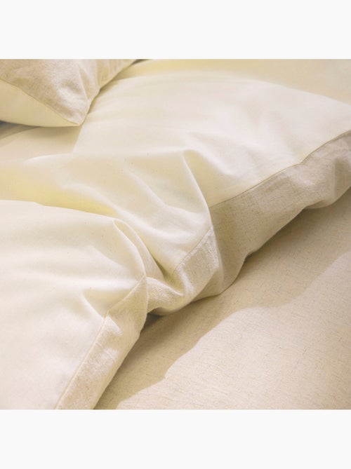 Juego de sábanas de polilina de 3 piezas, funda + fundas de almohada - Kiabi