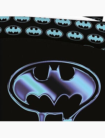 Juego de sabanas doble Batman policoton estampado reversible para cama de 2 plazas, COMICS