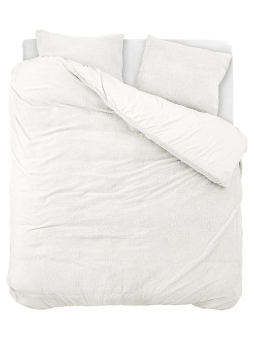 Juego de sabanas Doble Cocooning Blanco - Kiabi