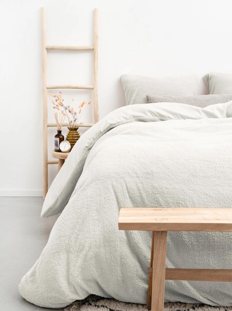 Juego de sabanas Doble Cocooning Blanco Blanco - Kiabi