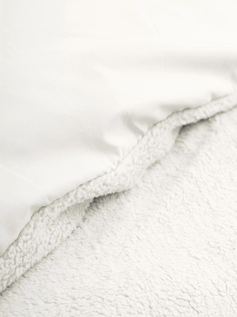 Juego de sabanas Doble Cocooning Blanco Blanco - Kiabi