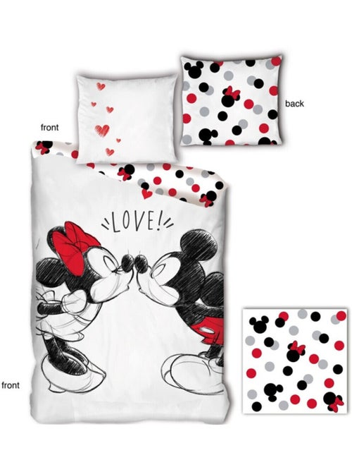 Juego de sabanas Infantil Algodón Reversible Disney - Kiabi Juego de sabanas Infantil Algodón Reversible Disney - Kiabi