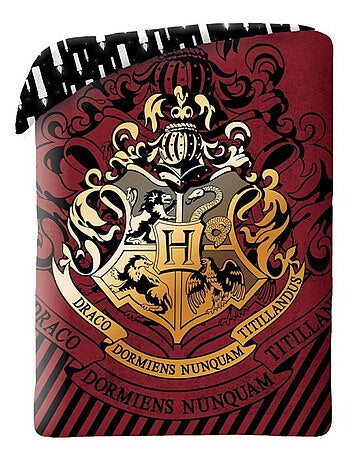 Juego de sabanas infantil algodón reversible Hogwarts