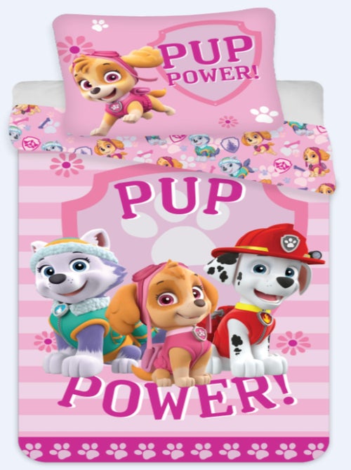 Juego de sabanas infantil algodón reversible Stella, Marcus y Everest - Kiabi Juego de sabanas infantil algodón reversible Stella, Marcus y Everest - Kiabi