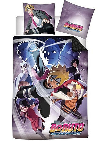 Juego de sabanas infantil de algodón Boruto