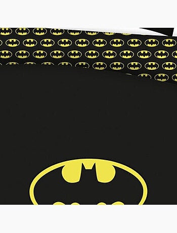 Juego de sabanas infantil doble Batman estampado reversible para cama de 2 plazas, COMICS
