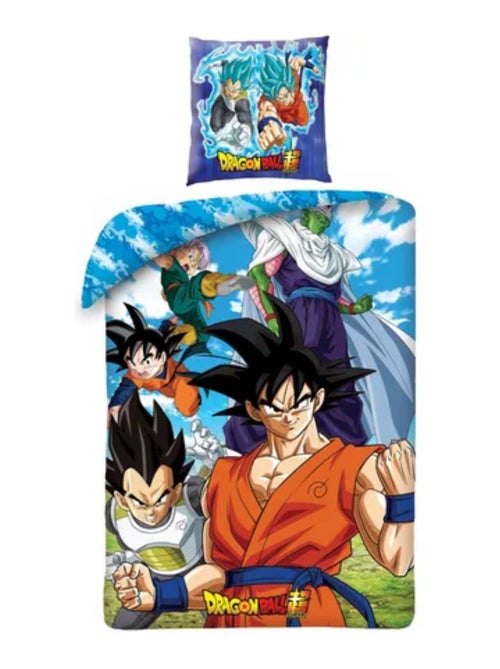 Juego de sábanas infantil Dragon Ball, microfibra Oeko-Tex, reversible, cama 1 plaza, AVENTURA - Kiabi Juego de sábanas infantil Dragon Ball, microfibra Oeko-Tex, reversible, cama 1 plaza, AVENTURA - Kiabi