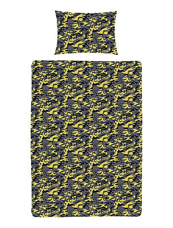 Juego de sabanas infantil estampado reversible Fortnite BANANA, funda nórdica 140x200 cm