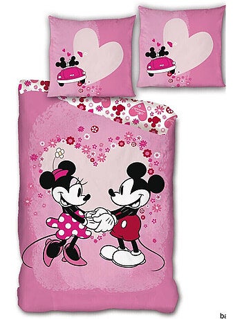 Juego de sábanas infantil Flores rosas