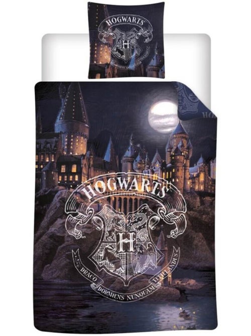 juego de sabanas Infantil Harry Potter Polialgodón Estampado Reversible Cama 1 plaza, Hogwarts - Kiabi juego de sabanas Infantil Harry Potter Polialgodón Estampado Reversible Cama 1 plaza, Hogwarts - Kiabi