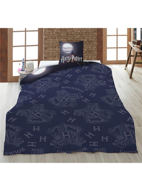 juego de sabanas Infantil Harry Potter Polialgodón Estampado Reversible Cama 1 plaza, Hogwarts - Kiabi juego de sabanas Infantil Harry Potter Polialgodón Estampado Reversible Cama 1 plaza, Hogwarts - Kiabi