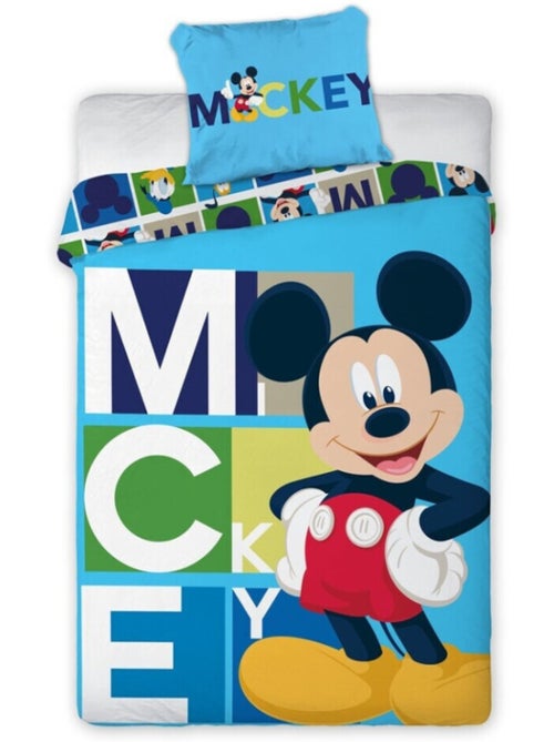 Juego de sabanas Infantil Mickey Disney - Kiabi Juego de sabanas Infantil Mickey Disney - Kiabi