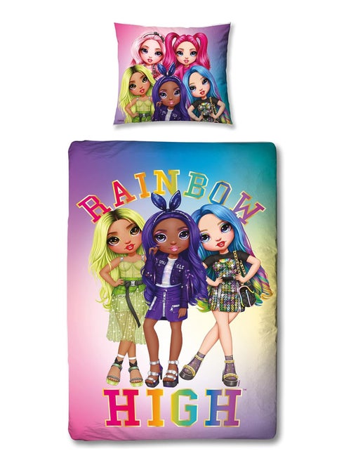 Juego de sabanas Infantil Rainbow High Girls - Kiabi Juego de sabanas Infantil Rainbow High Girls - Kiabi