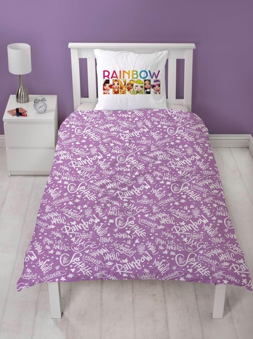 Juego de sabanas Infantil Rainbow High Jade, Sunny y Skyler - Kiabi Juego de sabanas Infantil Rainbow High Jade, Sunny y Skyler - Kiabi