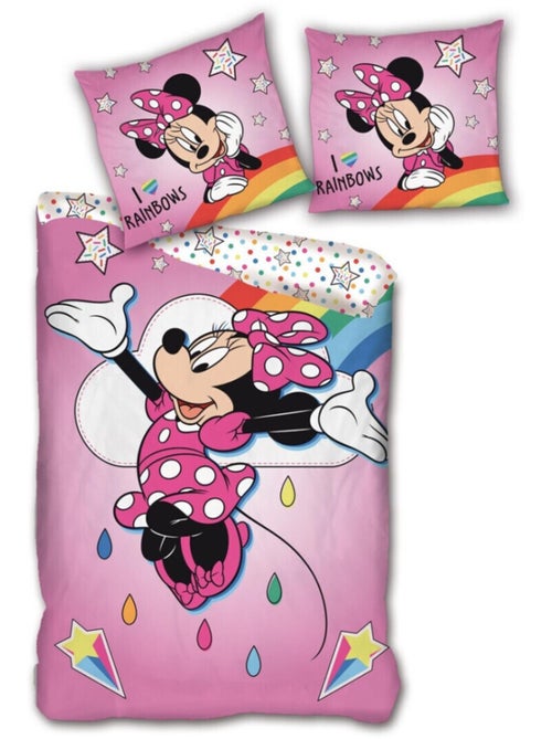 Juego de sabanas infantil reversible Arcoíris - Kiabi Juego de sabanas infantil reversible Arcoíris - Kiabi