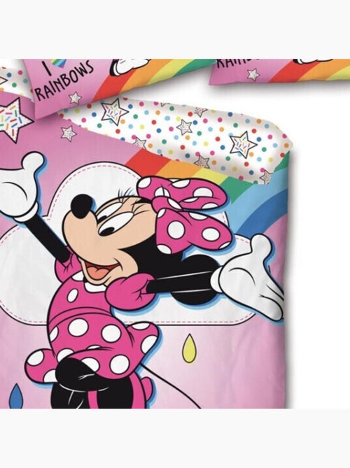 Juego de sabanas infantil reversible Arcoíris - Kiabi Juego de sabanas infantil reversible Arcoíris - Kiabi