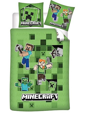 Juego de sabanas infantil reversible polialgodón Creeper