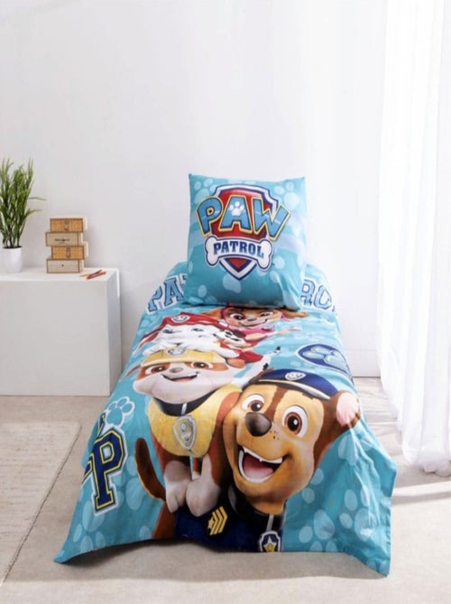 Juego de sabanas La Patrulla Canina Infantil, 100% Algodón Oeko-Tex, Impreso, Cama 1 plaza, BRAVE - Kiabi