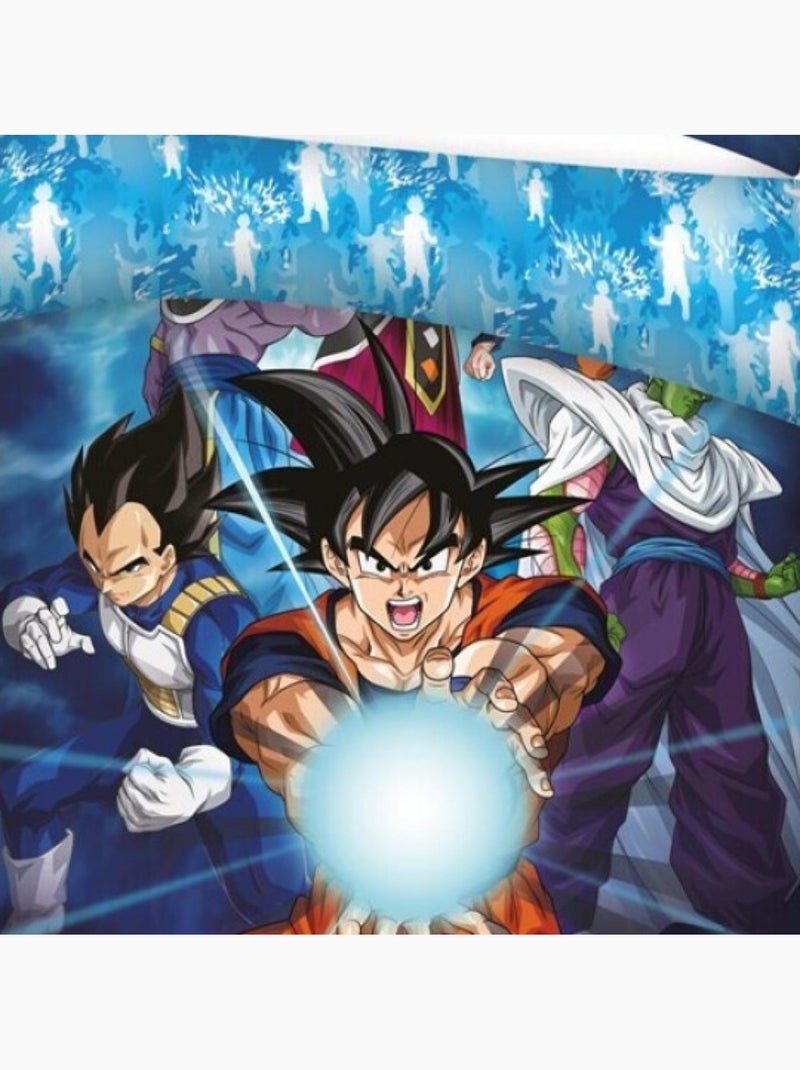 Juego de sabanas Manga Goku y Vegeta Multicolor - Kiabi