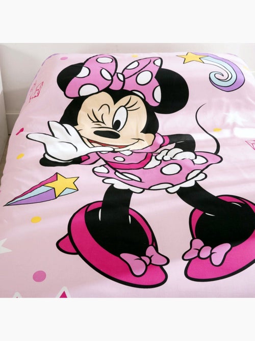 Juego de sábanas Minnie Disney Infantil, 100% algodón Oeko-Tex, cama de 1 plaza, LOVELY - Kiabi Juego de sábanas Minnie Disney Infantil, 100% algodón Oeko-Tex, cama de 1 plaza, LOVELY - Kiabi