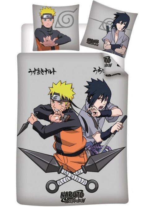 Juego de sábanas Naruto Infantil, 100% Algodón Oeko?Tex, Reversible, Cama Individual, DUEL - Kiabi Juego de sábanas Naruto Infantil, 100% Algodón Oeko?Tex, Reversible, Cama Individual, DUEL - Kiabi
