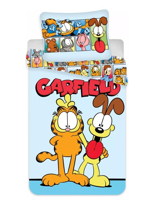 Juego de sábanas para bebé Garfield de algodón - Kiabi Juego de sábanas para bebé Garfield de algodón - Kiabi
