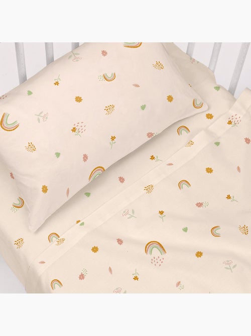 Juego de s?banas 2 piezas Iris "Happyfriday" - Kiabi