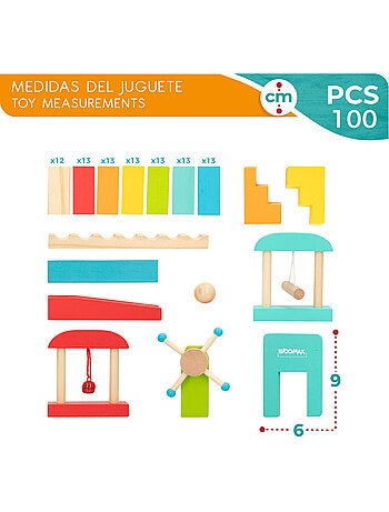 Juego dominó de madera WOOMAX