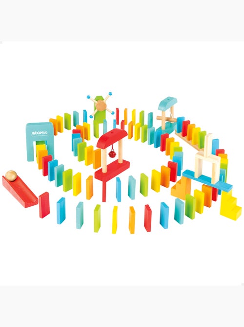Juego dominó de madera WOOMAX - Kiabi Juego dominó de madera WOOMAX - Kiabi
