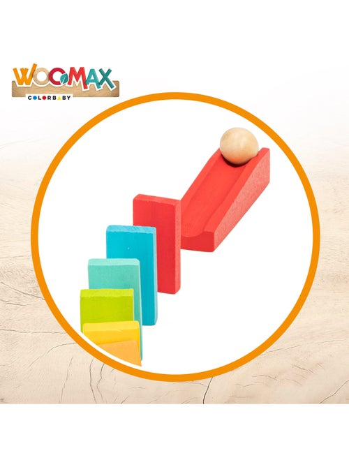 Juego dominó de madera WOOMAX - Kiabi Juego dominó de madera WOOMAX - Kiabi