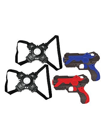 Juego interactivo de infrarrojos Laser Tag con 2 pistolas y chalecos