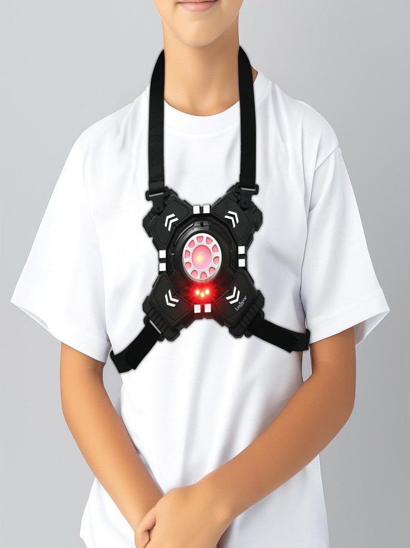 Juego interactivo de infrarrojos Laser Tag con 2 pistolas y chalecos Negro - Kiabi