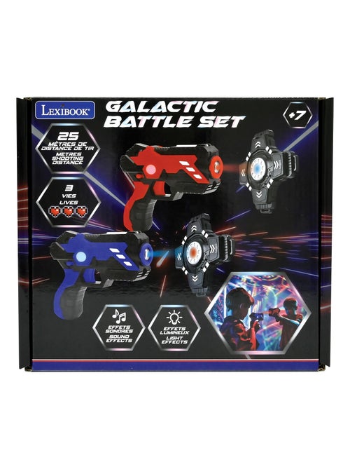 Juego interactivo de infrarrojos Laser Tag con 2 pistolas y chalecos - Kiabi