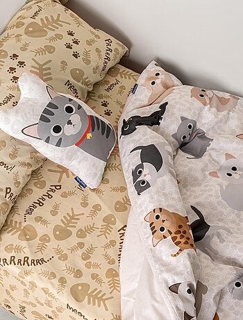 Juego nórdico 2 piezas Cats "Happyfriday