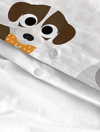 Juego nórdico 2 piezas Dogs "Happyfriday