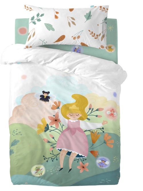 Juego nórdico 2 piezas Dreaming "Happyfriday" - Kiabi Juego nórdico 2 piezas Dreaming "Happyfriday" - Kiabi