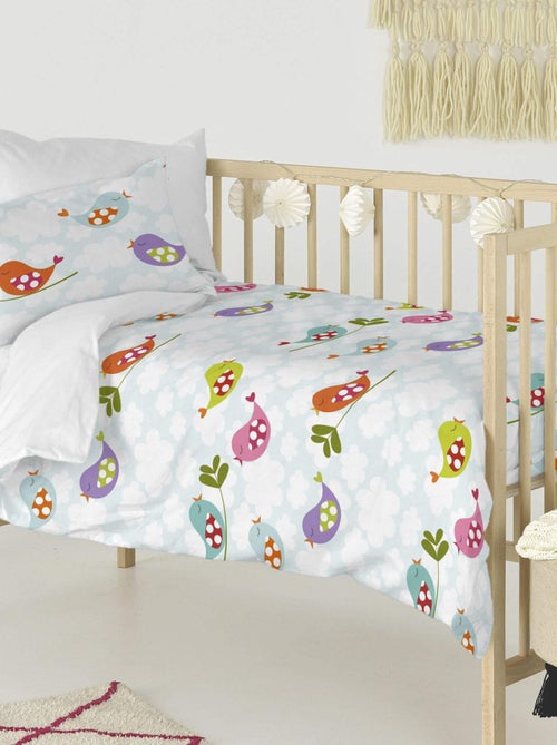 Juego nórdico 2 piezas Little birds "Happyfriday" - Kiabi Juego nórdico 2 piezas Little birds "Happyfriday" - Kiabi