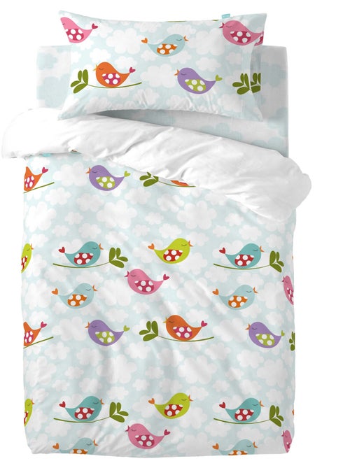 Juego nórdico 2 piezas Little birds "Happyfriday" - Kiabi Juego nórdico 2 piezas Little birds "Happyfriday" - Kiabi