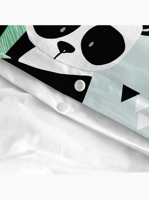 Juego nórdico 2 piezas Panda garden blue "Happyfriday" - Kiabi