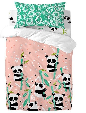 Juego nórdico 2 piezas Panda garden "Happyfriday