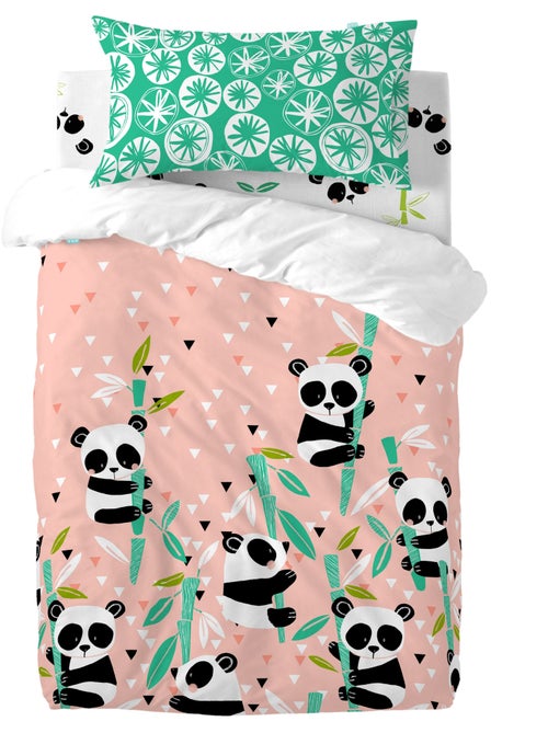 Juego nórdico 2 piezas Panda garden "Happyfriday" - Kiabi