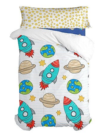 Juego nórdico 2 piezas Space rocket "Happyfriday