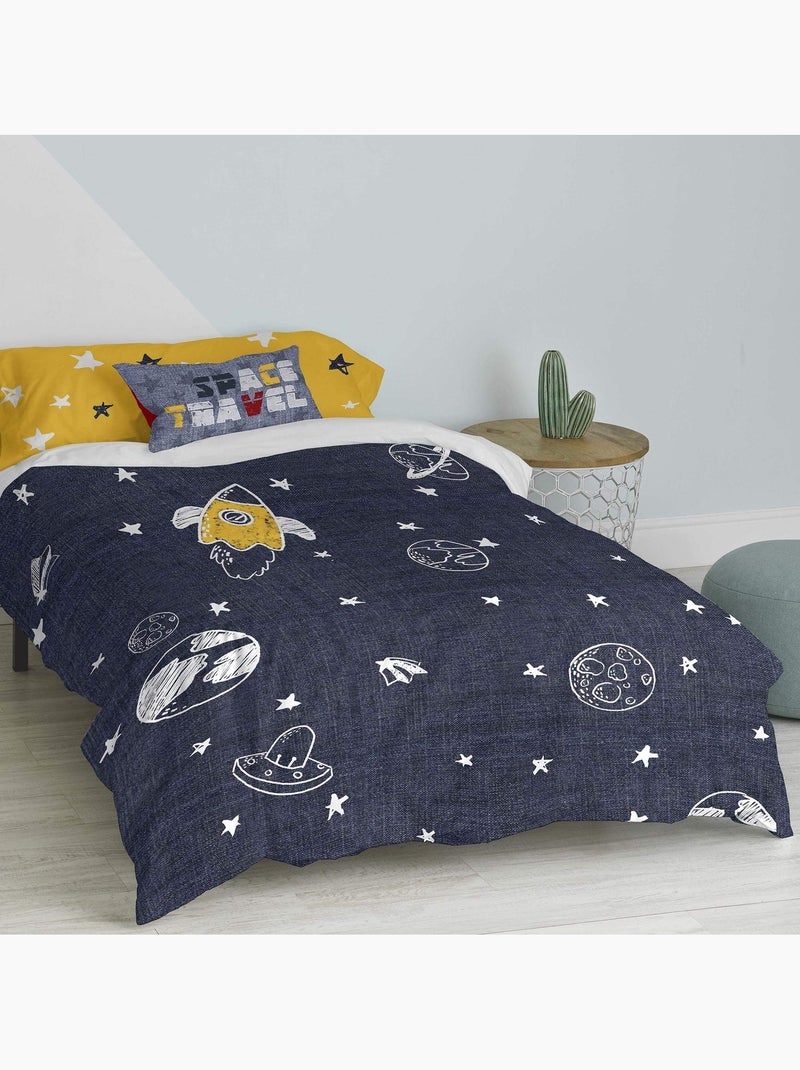 Juego nórdico 2 piezas Starspace "Happyfriday" Multicolor - Kiabi