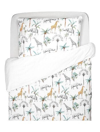 Juego reversible infantil de satén de algodón | SEVIRA KIDS