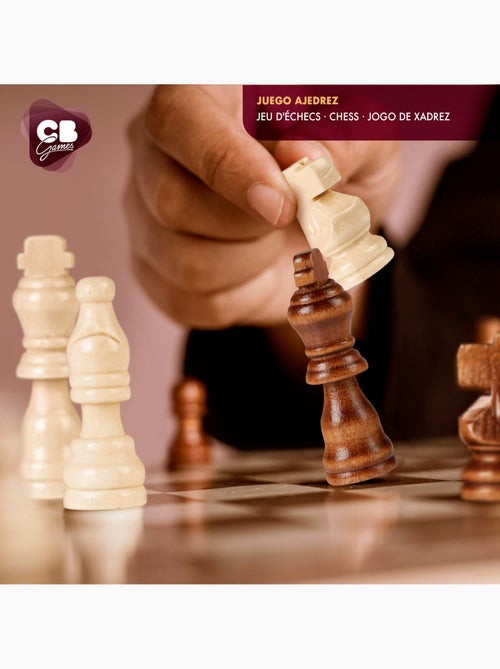 Juegos de mesa ajedrez estuche de madera cb games - Kiabi