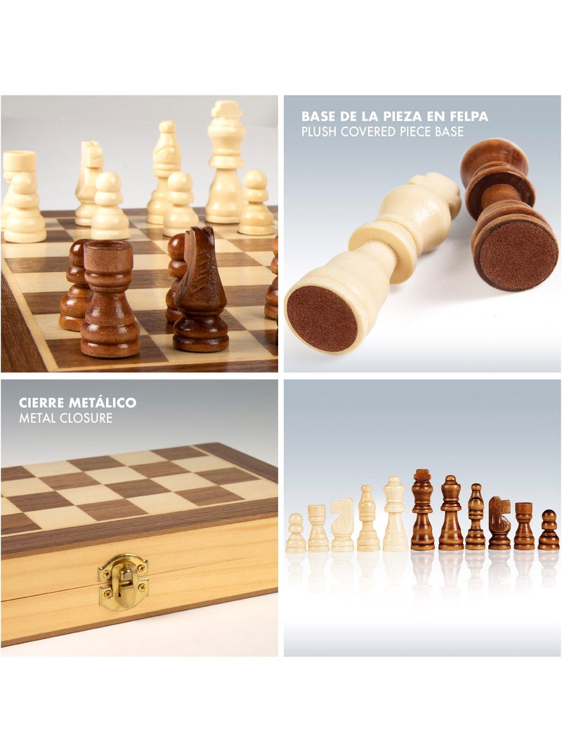 Juegos de mesa ajedrez estuche de madera cb games N/D - Kiabi